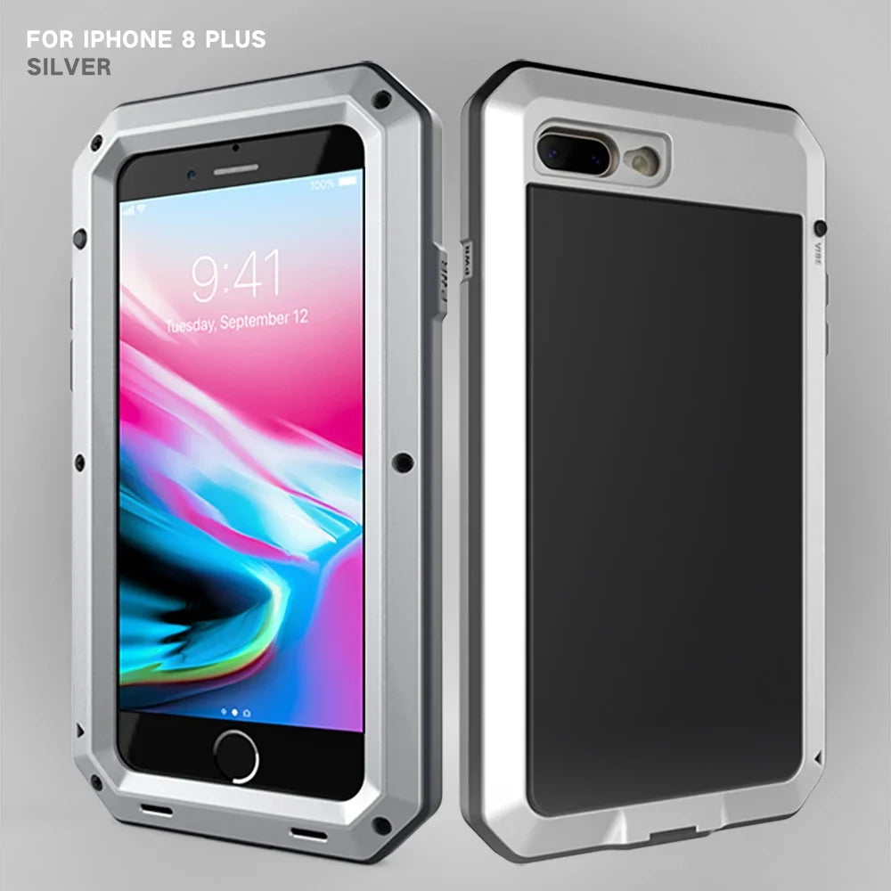 Armor Metal Aluminum Shockproof Case for iPhone 16 15 Pro Max iPhone 16 15 Plus 15 Pro Outdoor Military Phone Cover