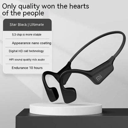 XIAOMI Mijia A20 Bone Conduction Neckband Wireless Earphones Bluetooth Headphones Sports Over Ear Headset With Mic Stereo Earbud