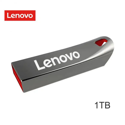 Lenovo Metal U Disk 2TB Portable Pen Drive 1TB High Speed USB 3.0 Type-C Interface Waterproof 1TB 512GB Memoria Usb Flash Disk