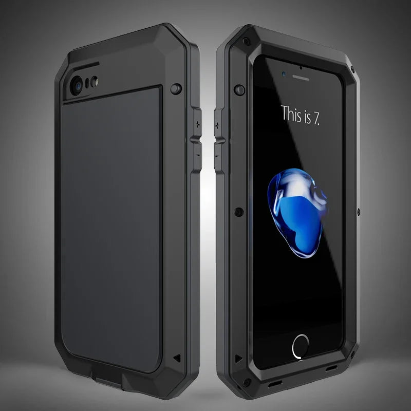 Armor Metal Aluminum Shockproof Case for iPhone 16 15 Pro Max iPhone 16 15 Plus 15 Pro Outdoor Military Phone Cover