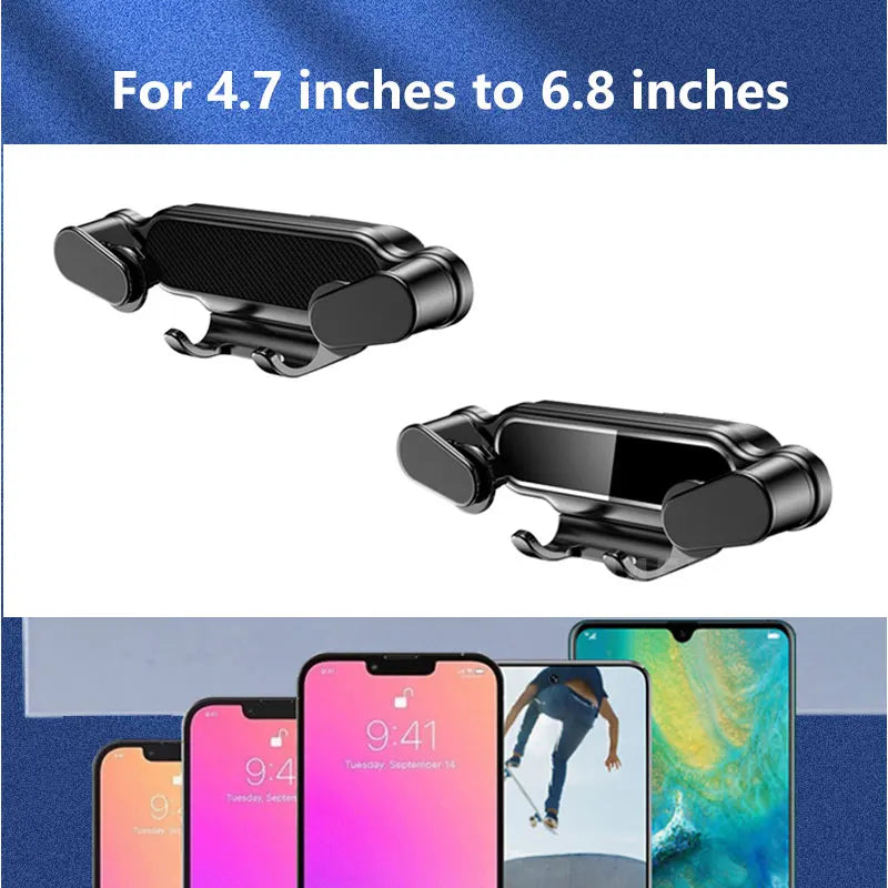 Gravity Car Phone Holder For Peugeot 4008 5008 308 2008 3008 207 Air Vent Clip Mount Mobile Cell Phone Stand GPS Accessories