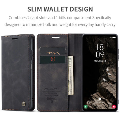 Flip Wallet Case for Samsung Galaxy A55 5G A35 5G A25 5G A05S (2024), Leather Magnetic Folio Cover with Card Holder