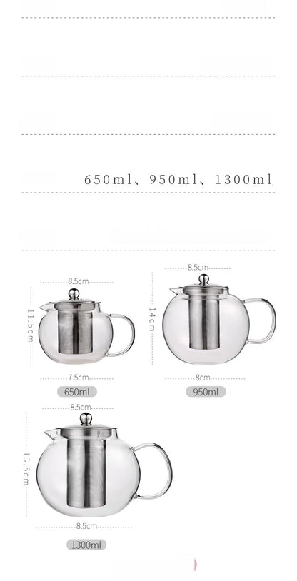 and Luxurious elegant teapot your addition tea-drinking a stunning experience. to your to Add collectio modern elevate glass and