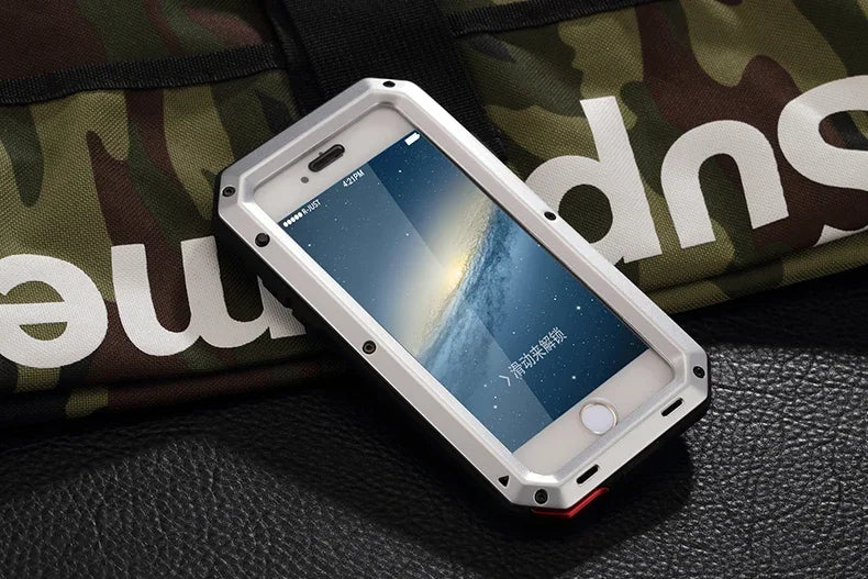 Armor Metal Aluminum Shockproof Case for iPhone 16 15 Pro Max iPhone 16 15 Plus 15 Pro Outdoor Military Phone Cover