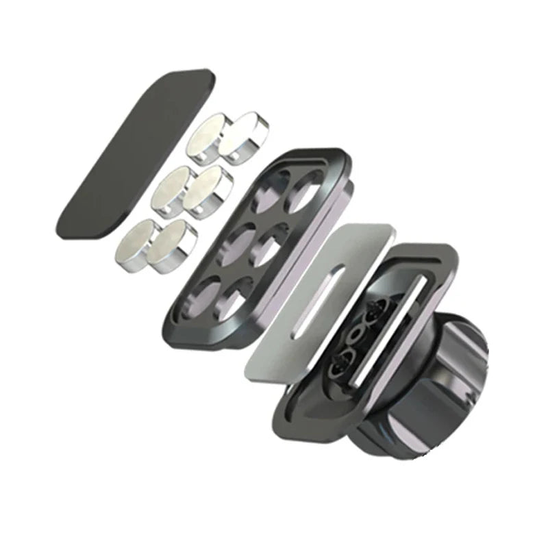 17mm Ball Head Magnetic Car Phone Holder Magnet Mount Mobile Cellphone Stand GPS Support Smart Phone Bracket Accessories