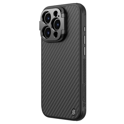 NILLKIN for iPhone 15 Pro Max/15 Pro CarboProp carbon Fiber Case anti fall anti slide Magnetic Phone holder bracket Aramid cover