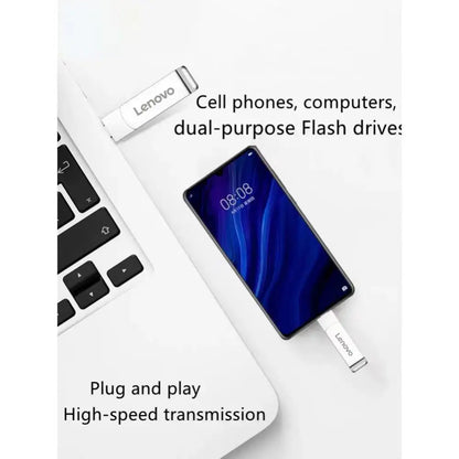 New Lenovo 128TB Mini Pen Drive USB Memory USB Flash Drives 2TB 1TB 16TB TYPE C High Speed Usb 3.0 Waterproof Pendrive U Disk