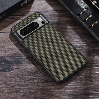 For Google Pixel 8 Pro Case Texture Braided nylon Fiber Protective Cover for Google Pixel 8 Shockproof Matte Case