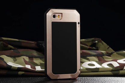 Armor Metal Aluminum Shockproof Case for iPhone 16 15 Pro Max iPhone 16 15 Plus 15 Pro Outdoor Military Phone Cover