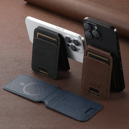 Luxury Magnetic Card Holder Wallet Flip Stand Case for Mobile Phone for iPhone For Samsung Galaxy For Google