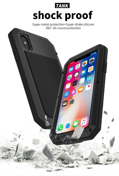 Armor Metal Aluminum Shockproof Case for iPhone 16 15 Pro Max iPhone 16 15 Plus 15 Pro Outdoor Military Phone Cover