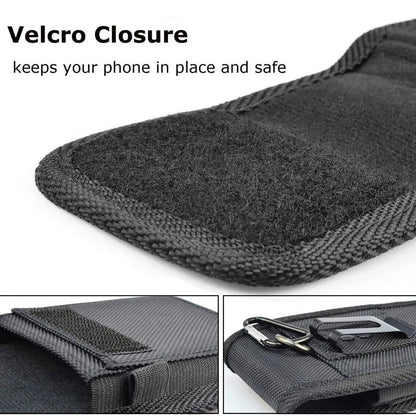 Vertical Mobile Phone Bag Utility Pouch Gadget Belt Camping Hiking Outdoor Gear Cell Phone Holster Holder Pouch