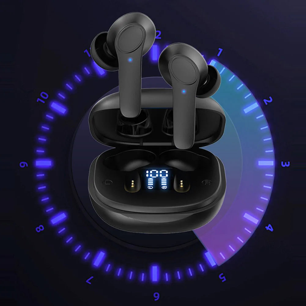 144 Languages Real Time Translator Earbuds 99% Accuracy Wireless BT Two-Way Voice Translator Noise Cancelling Translator Headset