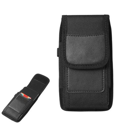 Vertical Mobile Phone Bag Utility Pouch Gadget Belt Camping Hiking Outdoor Gear Cell Phone Holster Holder Pouch