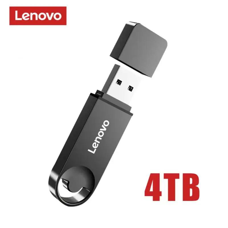 Lenovo 64TB USB 3.0 Pen Drive 8TB Flash Drive 4TB High Speed Transfer Metal SSD Pendrive Cle U Disk Pendrive Memoria USB Stick