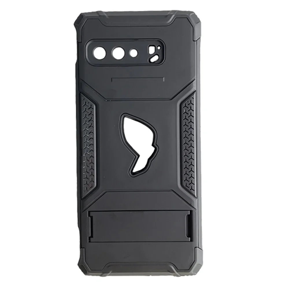 Armour Case for ASUS ROG Phone 3 Case Air Trigger Compatible with Kickstand and Dust Plug Military Grade Drop Protection