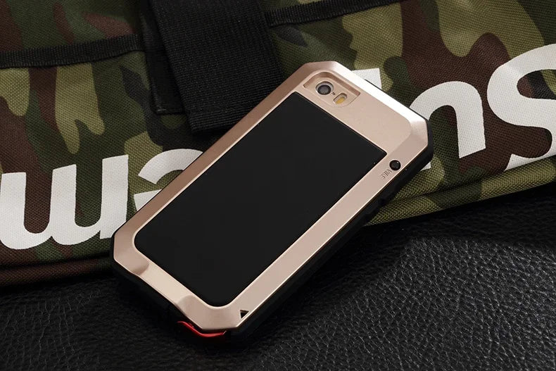 Armor Metal Aluminum Shockproof Case for iPhone 16 15 Pro Max iPhone 16 15 Plus 15 Pro Outdoor Military Phone Cover