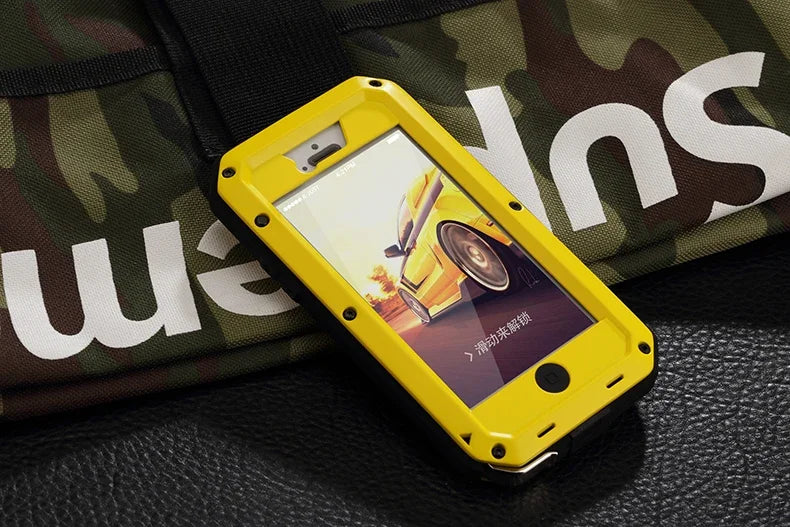 Armor Metal Aluminum Shockproof Case for iPhone 16 15 Pro Max iPhone 16 15 Plus 15 Pro Outdoor Military Phone Cover