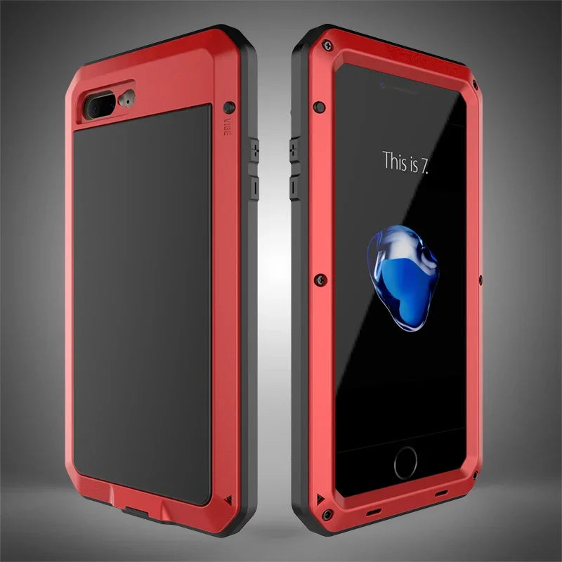 Armor Metal Aluminum Shockproof Case for iPhone 16 15 Pro Max iPhone 16 15 Plus 15 Pro Outdoor Military Phone Cover