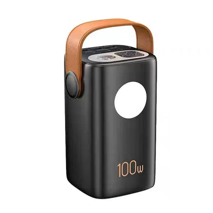 PD100W Portable Power Bank 60000mAh Two-way Fast Charging Power Station LED For Home Camping Emergency Mobile Charging Station