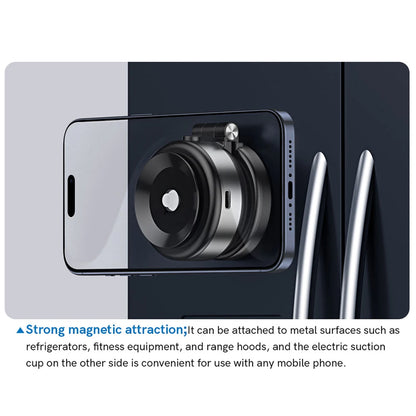 2024 New CZ07 Vacuum Car Phone Holder For iPhone Samsung Xiaomi Magnetic Suction Cup Phone Mount Universal Folding Phone Stand