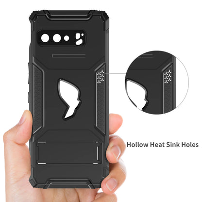 Armour Case for ASUS ROG Phone 3 Case Air Trigger Compatible with Kickstand and Dust Plug Military Grade Drop Protection