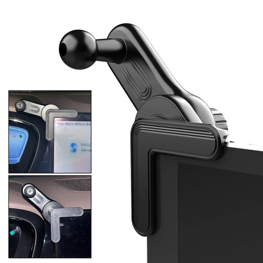 Car Display Screen Phone Holder Base Accessories Central Fixed Car Base Universal Navigation Screen Control Behind Bracket