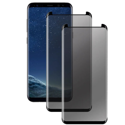 For Samsung Galaxy S8/S8 Plus/S8+ Case Friendly Anti Spy Privacy Tempered Glass Screen Protectors 2-Pack