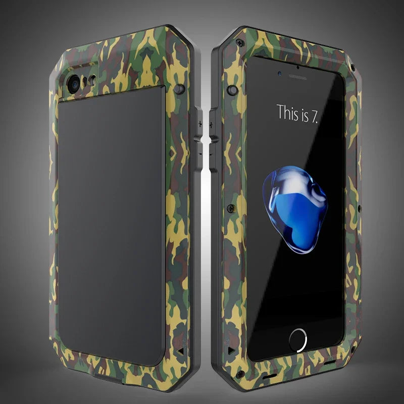 Armor Metal Aluminum Shockproof Case for iPhone 16 15 Pro Max iPhone 16 15 Plus 15 Pro Outdoor Military Phone Cover