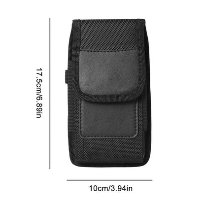 Vertical Mobile Phone Bag Utility Pouch Gadget Belt Camping Hiking Outdoor Gear Cell Phone Holster Holder Pouch