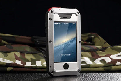 Armor Metal Aluminum Shockproof Case for iPhone 16 15 Pro Max iPhone 16 15 Plus 15 Pro Outdoor Military Phone Cover