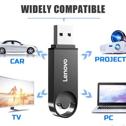 Lenovo 64TB USB 3.0 Pen Drive 8TB Flash Drive 4TB High Speed Transfer Metal SSD Pendrive Cle U Disk Pendrive Memoria USB Stick