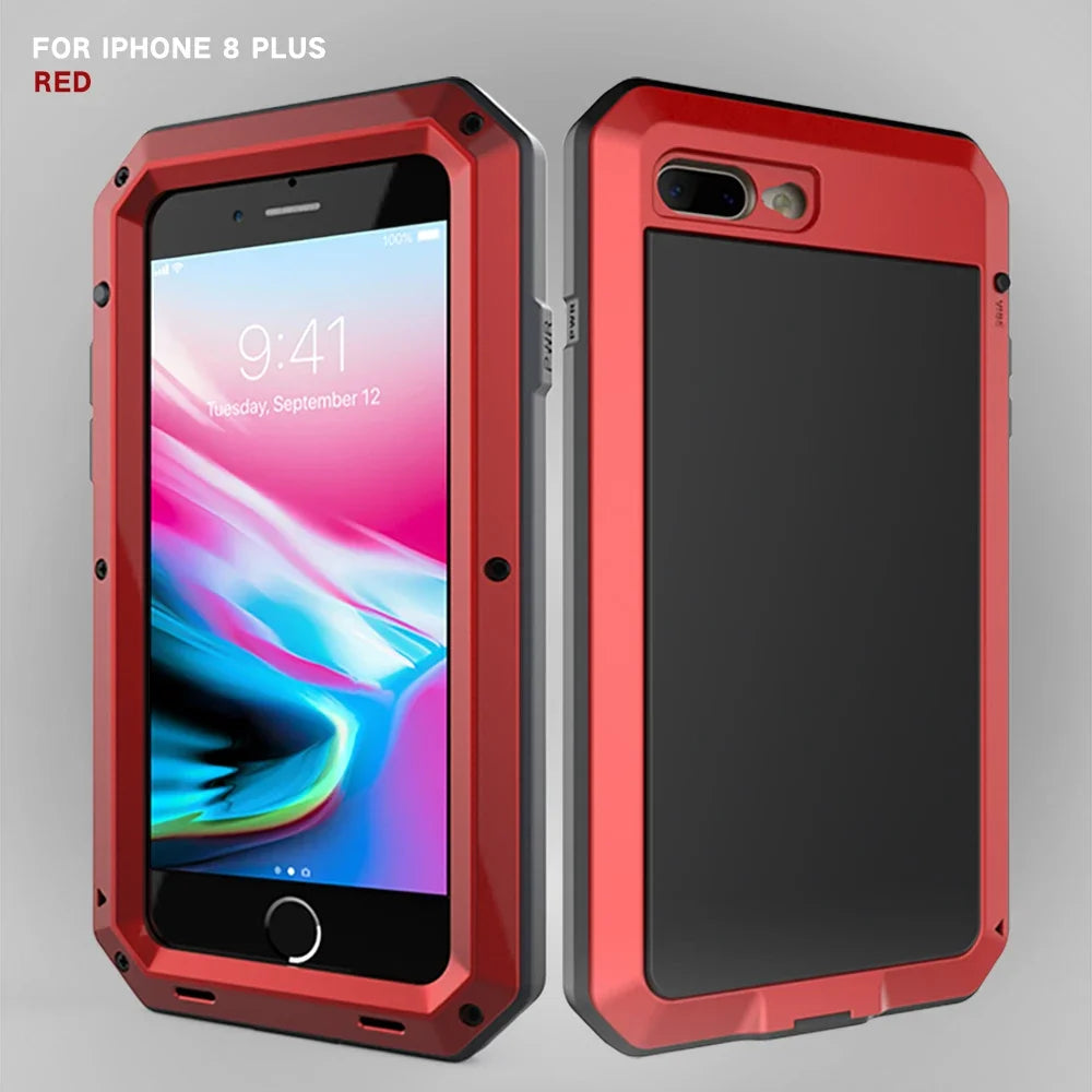 Armor Metal Aluminum Shockproof Case for iPhone 16 15 Pro Max iPhone 16 15 Plus 15 Pro Outdoor Military Phone Cover