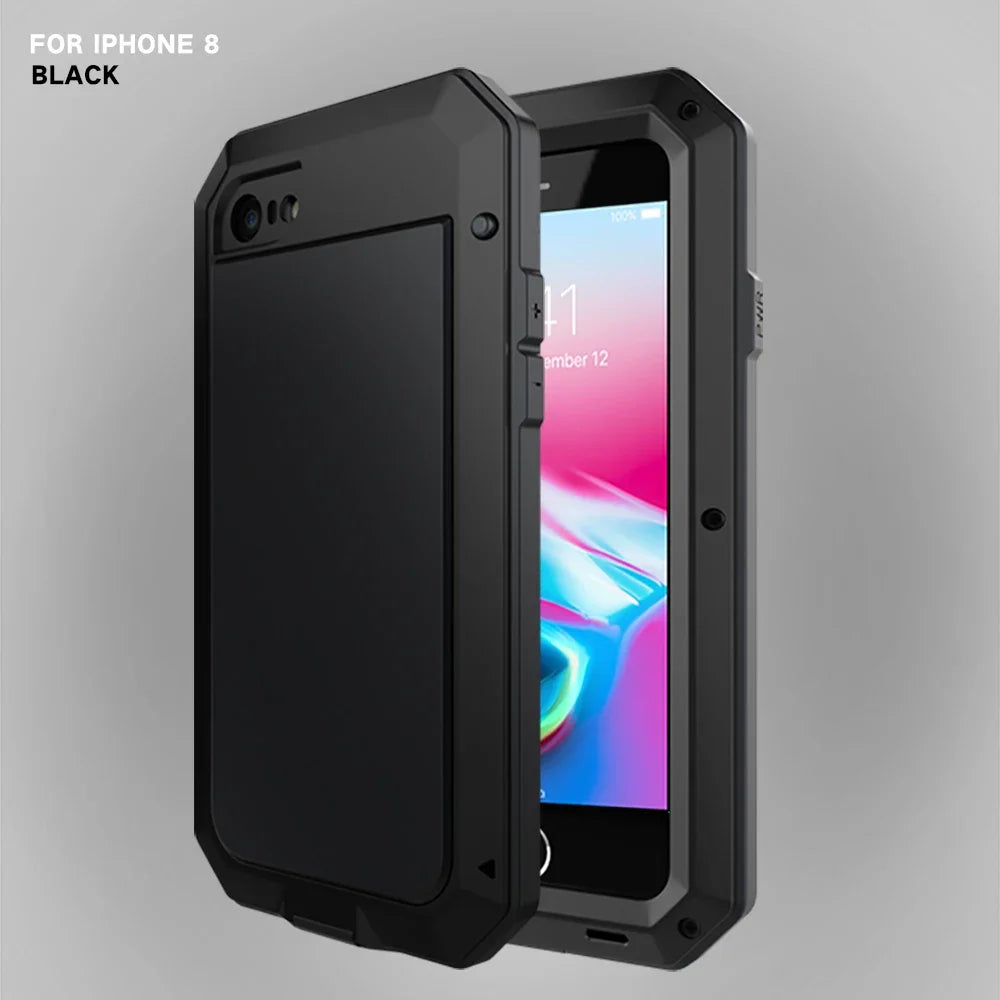 Armor Metal Aluminum Shockproof Case for iPhone 16 15 Pro Max iPhone 16 15 Plus 15 Pro Outdoor Military Phone Cover