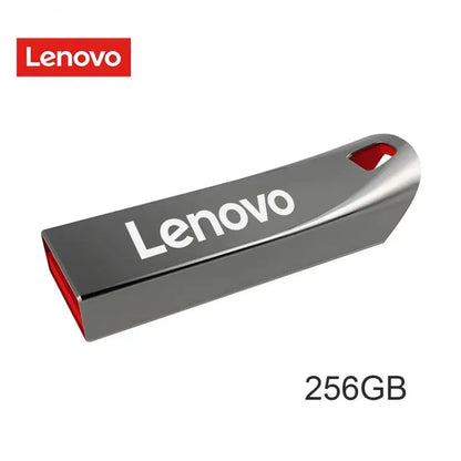 Lenovo Metal U Disk 2TB Portable Pen Drive 1TB High Speed USB 3.0 Type-C Interface Waterproof 1TB 512GB Memoria Usb Flash Disk