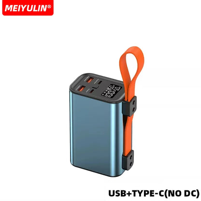 60000mAh 100W Power Bank Station Portable Fast Charging USB C External Spare Battery Large Capacity Powerbank For Laptop iPhone