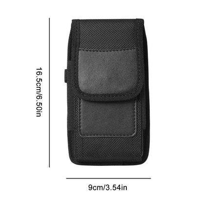 Vertical Mobile Phone Bag Utility Pouch Gadget Belt Camping Hiking Outdoor Gear Cell Phone Holster Holder Pouch