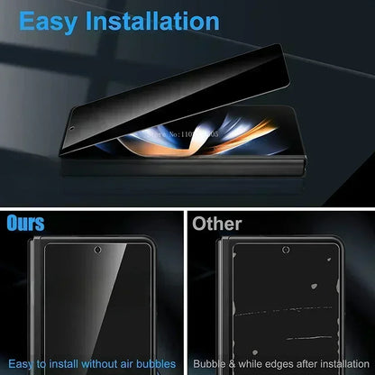 Anti Spy Tempered Glass for Samsung Galaxy Z Fold 5 4 Privacy Film Screen Protector Protective Film for Z Fold3 Fold4 W22 W21 5G