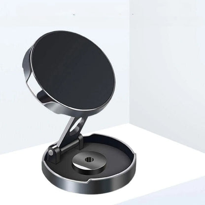 Universal 720 Rotate Metal Magnetic Suction Mobile Phone Holder Car Mount Air Vent Magnet Mount GPS All-Round Stretchable Phone