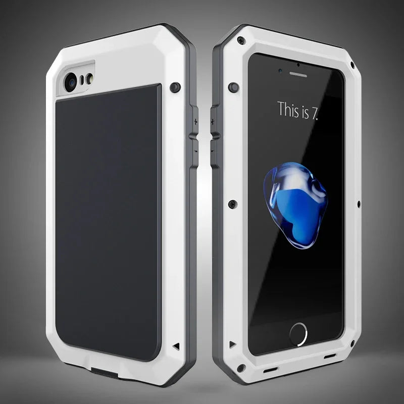 Armor Metal Aluminum Shockproof Case for iPhone 16 15 Pro Max iPhone 16 15 Plus 15 Pro Outdoor Military Phone Cover