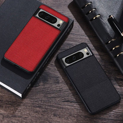 For Google Pixel 8 Pro Case Texture Braided nylon Fiber Protective Cover for Google Pixel 8 Shockproof Matte Case