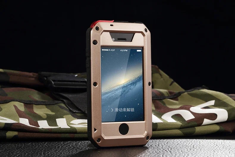 Armor Metal Aluminum Shockproof Case for iPhone 16 15 Pro Max iPhone 16 15 Plus 15 Pro Outdoor Military Phone Cover