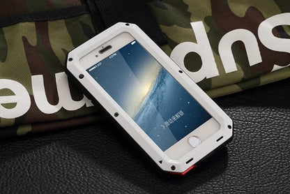 Armor Metal Aluminum Shockproof Case for iPhone 16 15 Pro Max iPhone 16 15 Plus 15 Pro Outdoor Military Phone Cover