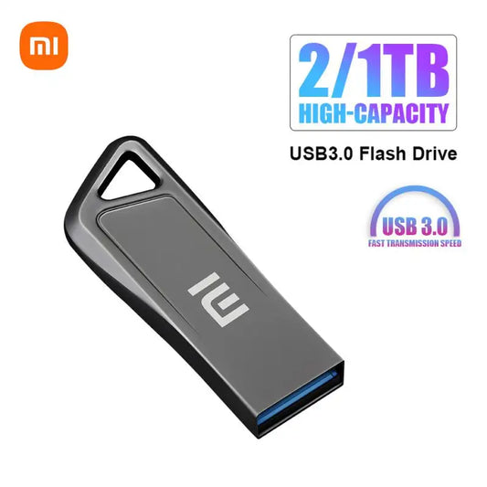 Xiaomi 2TB Usb 3.0 Flash Drives High Speed Metal Pendrive 1TB 512GB 256GB Portable Usb Drive Waterproof Memoria Usb Flash Disk