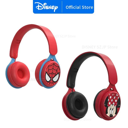 Disney Headphones Y08 Wireless Bluetooth Foldable Headsets HIFI Surround Sound Laptop Earphones for Children Anime Cartoon