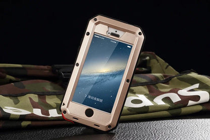 Armor Metal Aluminum Shockproof Case for iPhone 16 15 Pro Max iPhone 16 15 Plus 15 Pro Outdoor Military Phone Cover