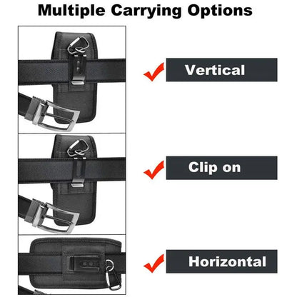 Vertical Mobile Phone Bag Utility Pouch Gadget Belt Camping Hiking Outdoor Gear Cell Phone Holster Holder Pouch