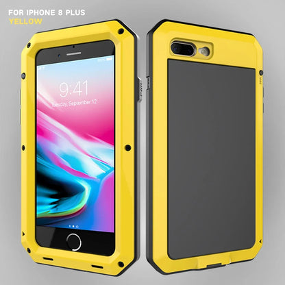 Armor Metal Aluminum Shockproof Case for iPhone 16 15 Pro Max iPhone 16 15 Plus 15 Pro Outdoor Military Phone Cover