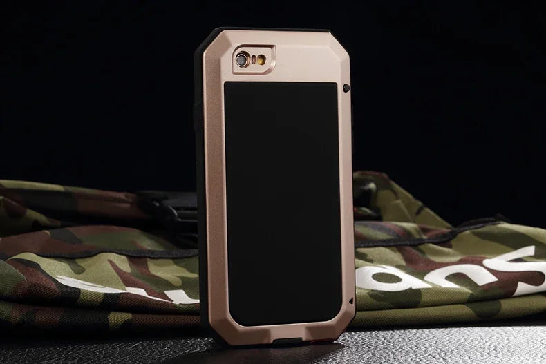 Armor Metal Aluminum Shockproof Case for iPhone 16 15 Pro Max iPhone 16 15 Plus 15 Pro Outdoor Military Phone Cover