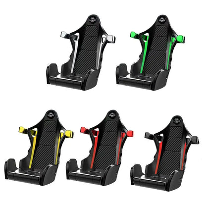 1pc Universal Car Phone Holder Racing Seat Shape Anti Shaking Cell Phone Holder Interior Ornament Car Styling Car Accessories